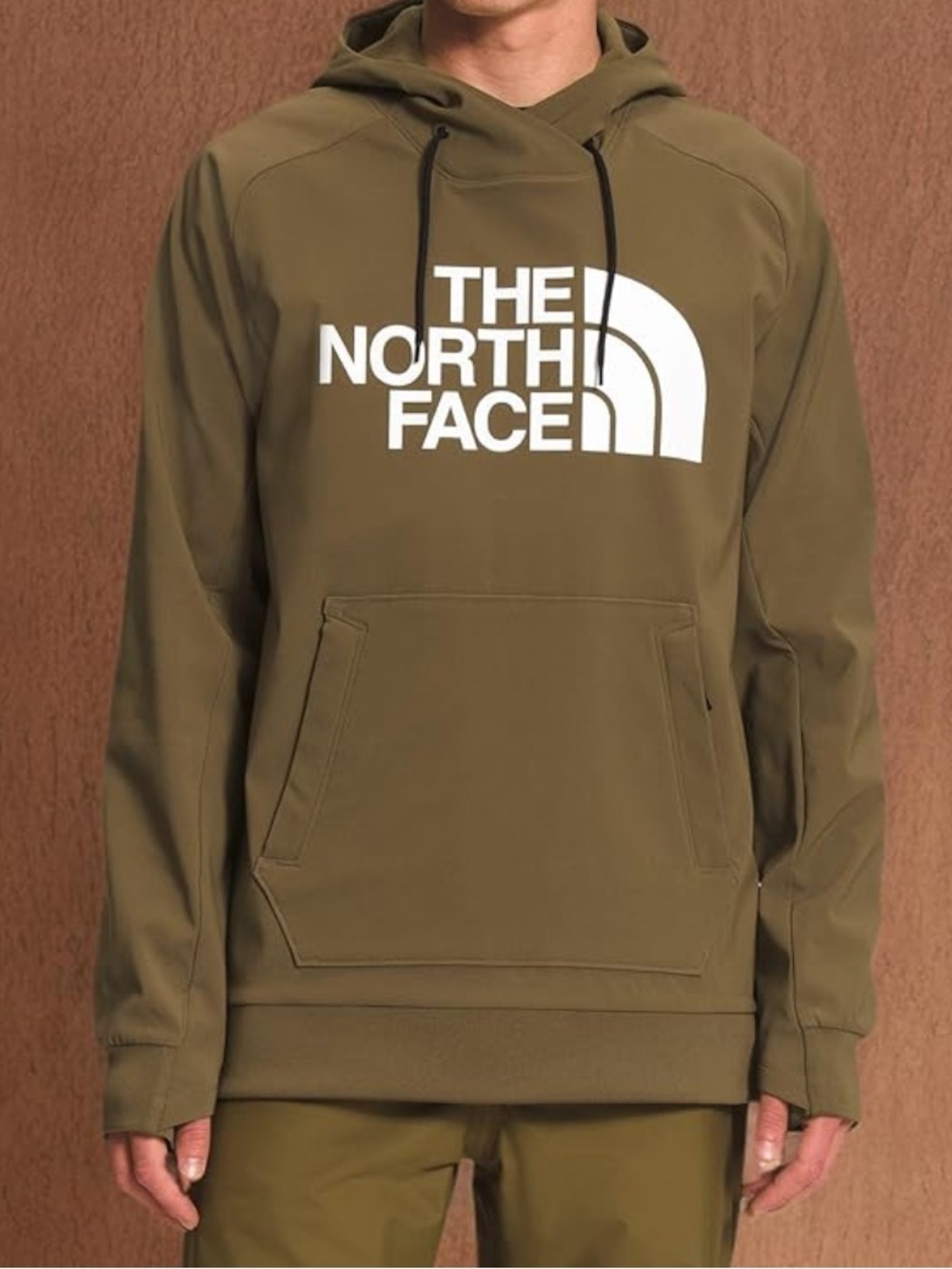 The North Face Men's Olive Logo Pullover Hoodie